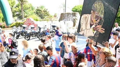 Pasión en Palma por el Barça