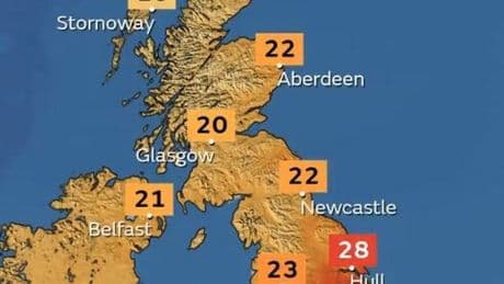 Exact time Brits warned to stay inside this weekend according to Met Office