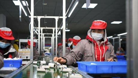 Einkaufsmanagerindex: Chinas verarbeitendes Gewerbe im Juli geschrumpft
