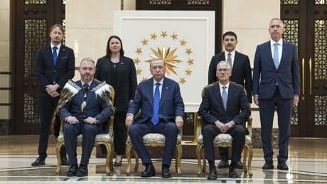 3 ülkenin büyükelçisi Erdoğan'a güven mektuplarını sundu