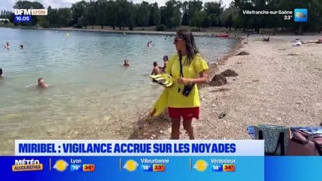 Miribel : vigilance accrue sur les noyades
