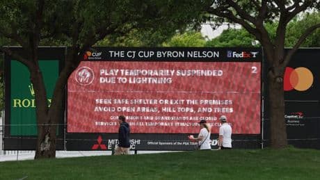 Golfer, 28, dies after being struck by lightning at course as player questions course safety