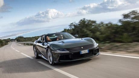 Ferrari 12 Cilindri Spider, un concerto a cielo aperto