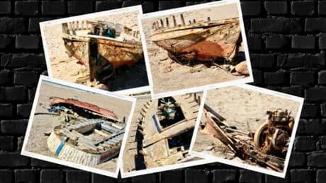 El cementerio de barcas del Cabo de Gata