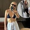 Gwyneth Paltrow flaunts her svelte figure in bikini-clad selfie as she models clothing from her Goop brand - after she was accused of 'faking PR story' about famous 'vagina' candle