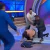 Security drags ex WWE star off daytime TV show after physical clash