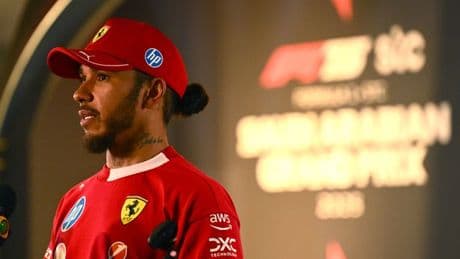 Lewis Hamilton left 'praying' as reality bites at Saudi GP for struggling Ferrari star