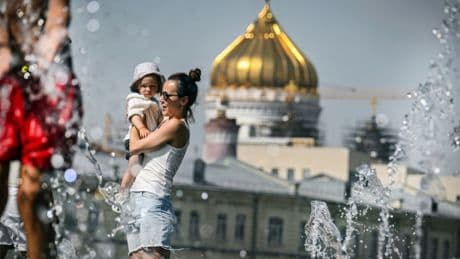 33,4 Grad im Schatten: Hitzewelle sorgt für neue Rekordtemperatur in Moskau
