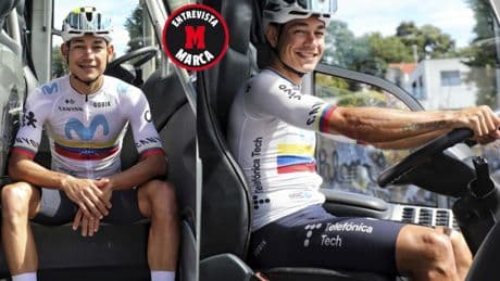 Orluis Aular, el &#039;killer&#039; de Movistar en LaVuelta: &quot;Hasta 2019 no tuve potenciómetro ni nutricionista&quot;