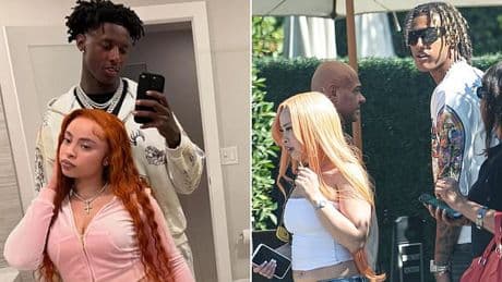 Ice Spice fuels rumors she's split from NFL star Sauce Gardner after being seen with another athlete