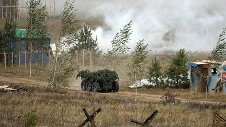 US-Soldaten verfolgen Manöver in Belarus mit „besten Aussichtsplätzen“