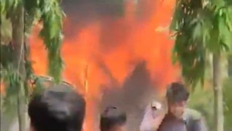 At least 25 children killed along with teacher & pilot in Bangladesh plane crash as military jet smashed into school