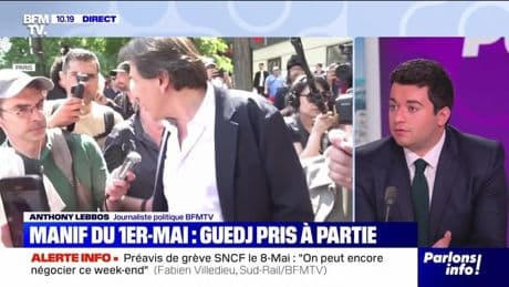 Manif du 1er mai : Guedj pris à partie - 02/05