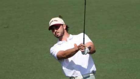 El golfista español Josele Ballester, cazado mientras orinaba en el río más famoso del Masters de Agusta