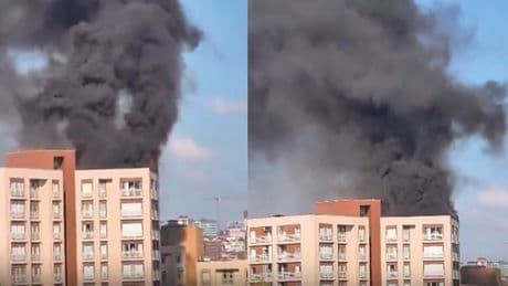 Son dakika: Bağcılardaki 13 katlı binada faciadan dönüldü