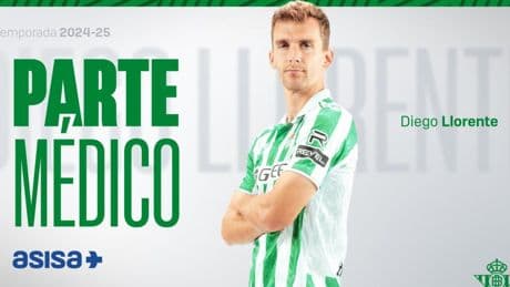 Diego Llorente deberá pasar por el quirófano