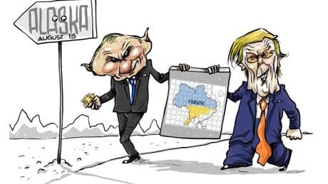 Avant le sommet Trump-Poutine, le prix de la paix fait trembler les Ukrainiens