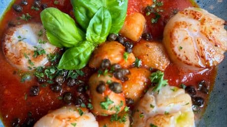 Recipe: Scallop gnocchi