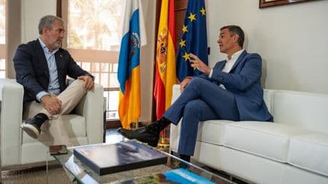 Sánchez y Clavijo, cara a cara en pleno pulso entre Gobiernos