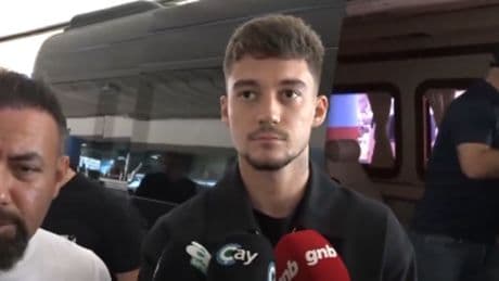 Ernest Muçi Trabzon'da!