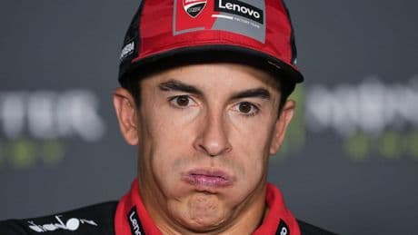 Marc Márquez no responde si prefiere ganar el título en casa de Rossi o de Honda: "Que vaya el dardo a otra parte"
