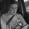 Instant karma! Moment woman texting with both hands while driving crashes rental car... before screaming in fury