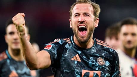 Harry Kane wins first trophy of career as Bayern Munich reclaim Bundesliga title