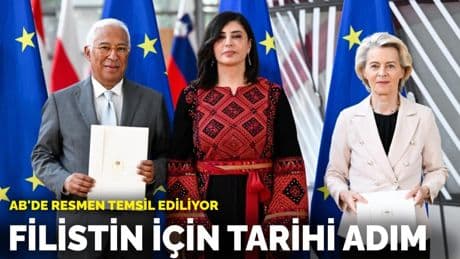 Filistin için tarihi adım... AB'de resmen temsil ediliyor