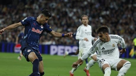 Sólo un precedente entre Salzburgo y Real Madrid...y acabó en goleada