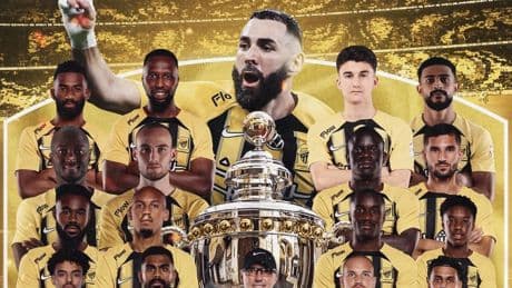 Al Ittihad de Benzema y Blanc gana la liga