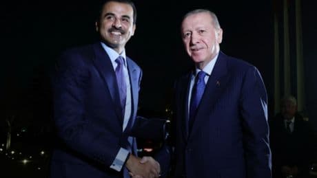 Erdoğan, Katar Emiri Al Sani ile görüştü: “Netanyahu bölgenin güvenliği için en büyük tehdit”