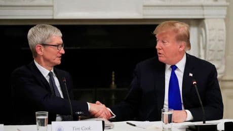 Trump Threatens Apple With 25% Tariff Unless It Starts Making iPhones In The U.S.