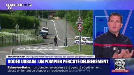 Rodéo urbain : percuté délibérément, un pompier entre la vie et la mort - 10/05