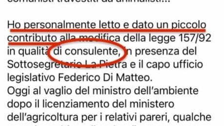 Consulente col porto d’armi ritirato, Lollobrigida minaccia querele: “Non lavora con noi”. Le foto e i post dell’uomo dicono il contrario
