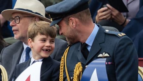 Prince Louis’ antics steal the show again, as he appears to tease his brother