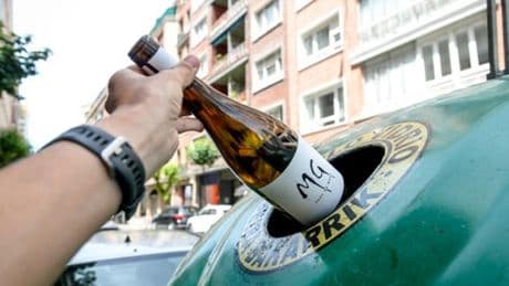 Cada vasco recicló 95 envases de vidrio el año pasado