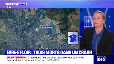 Trois morts après le crash d'un avion de tourisme près de Chartres (Eure-et-Loire)