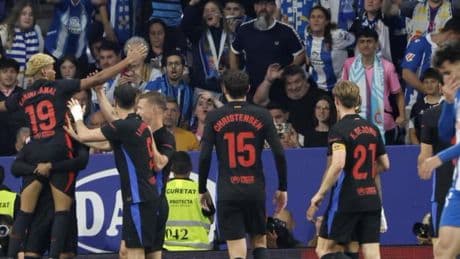 ¡El Barça gana el derbi con un Lamine genial y conquista la Liga!