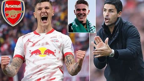 Revealed: The fee RB Leipzig want for Benjamin Sesko as Arsenal open talks with Mikel Arteta aiming to bolster his attacking options