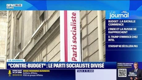 "Contre-budget": la Parti socialiste divisé