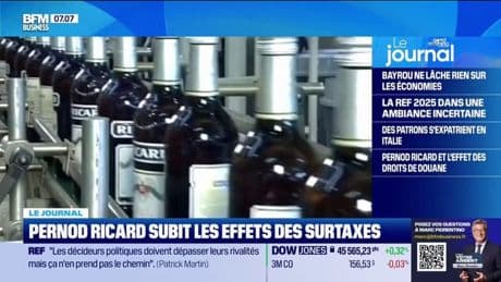 Droits de douane américains: Pernod Ricard subit les effets des surtaxes de Donald Trump
