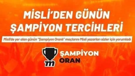 UEFA Avrupa Ligi Elemeleri’nde Rövanş Zamanı! İşte Misli’den Günün Şampiyon Tercihleri…