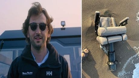 İş insanı Halit Yukay'ın yatının koltuğu kıyıda bulundu