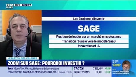 Le match des valeurs : Zoom sur Schneider et Sage, pourquoi investir ? - 12/05