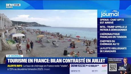 Tourisme en France: le bilan est contrasté pour le mois de juillet