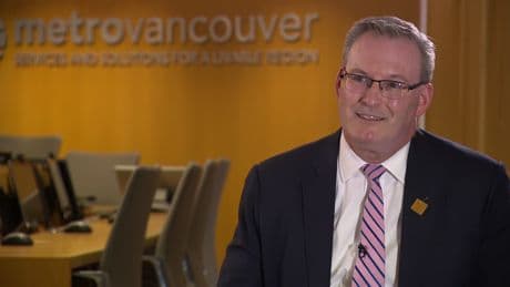 Metro Vancouver’s top executive’s salary now tops half a million dollars