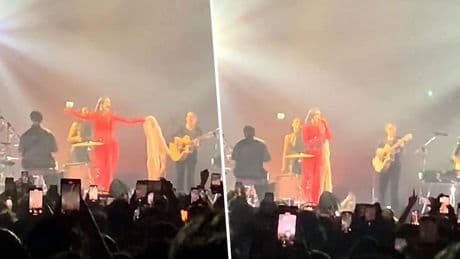 Popster Dua Lipa zingt Bloed, zweet en tranen in Amsterdam