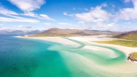 Scottish beach that's one of the world's best looks like it belong in the Caribbean