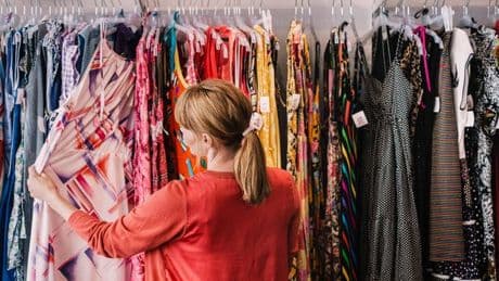 Woman finds expensive designer sandals in charity shop and is floored by price