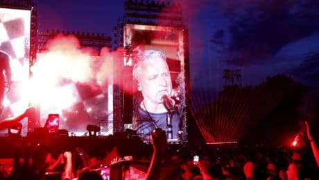 Ein Großkonzert des Musikers Marko Perković in Zagreb
